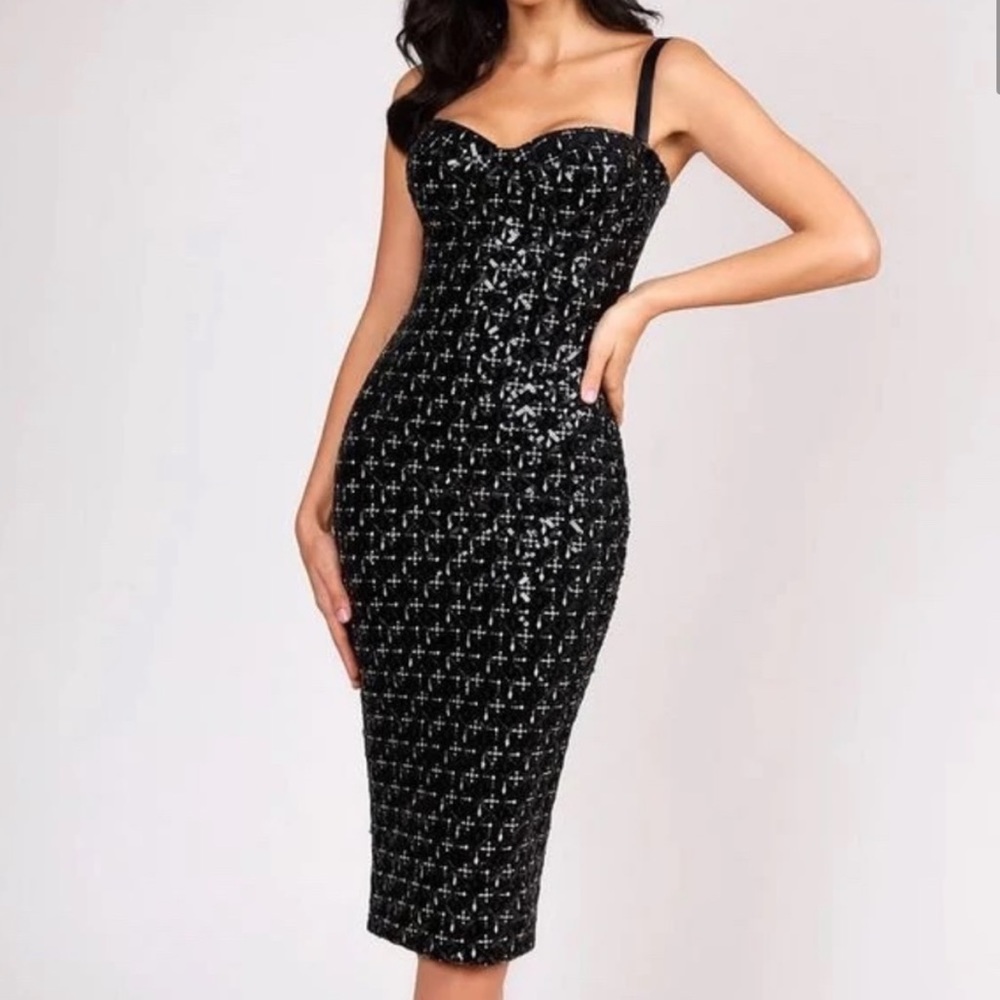 Nadine Merabi Francesca Dress NWOT